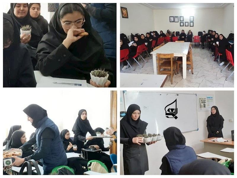 اهداي گل و شيريني ۱۳ آبان روز دانش اموز/1403